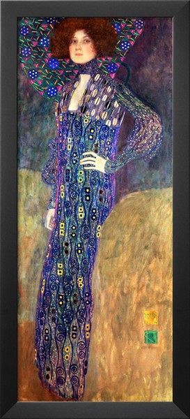 Emilie Floege - Gustav Klimt Painting